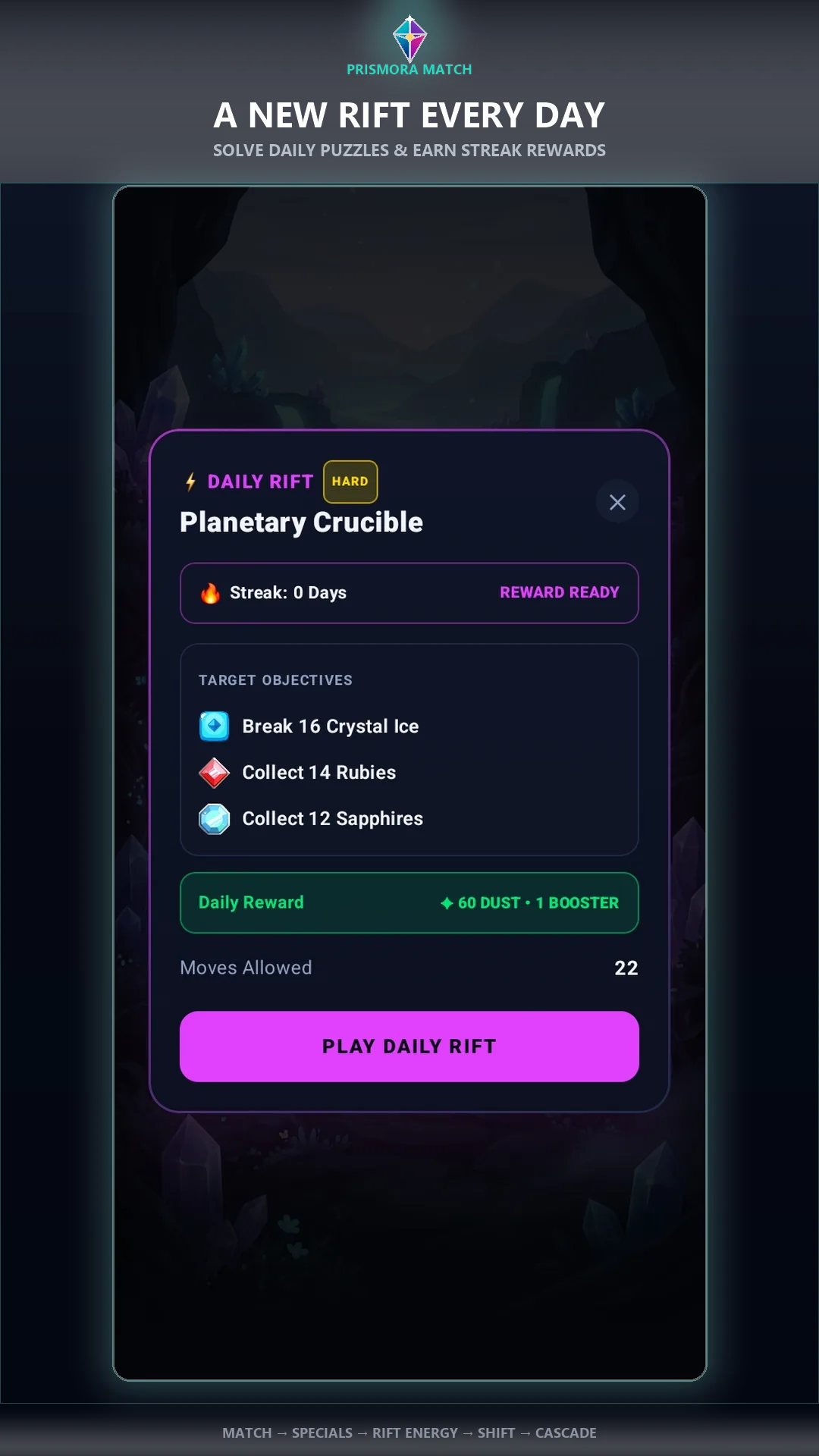Daily Rift Mode